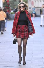 ASHLEY ROBERTS Leaves Global Studios in London 11/14/2024
