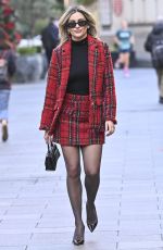 ASHLEY ROBERTS Leaves Global Studios in London 11/14/2024