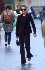 ASHLEY ROBERTS Leaves Heart Breakfast Show in London 11/13/2024