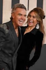 AYDA FIELD and Robbie Williams at Better Man Premiere in London 11/27/2024