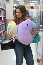 BAILEE MADISON Doing Some Christmas Shopping in Los Angeles 11/04/2024