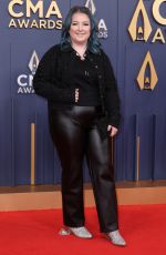 BECKY PARSONS at 58th Annual CMA Awards at Bridgestone Arena in Nashville 11/20/2024
