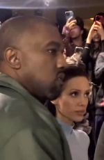 BIANCA CENSORI and Kanye West Arrives at a Club in Harajuku 11/01/2024