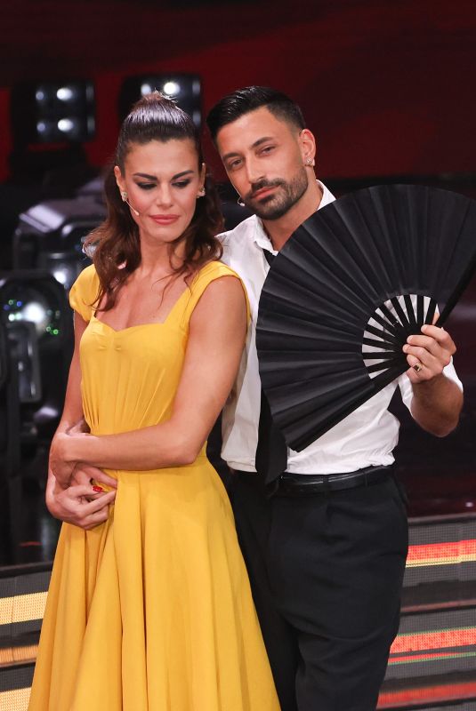 BIANCA GUACCERO at Dancing with the Stars TV Show in Rome 11/16/2024