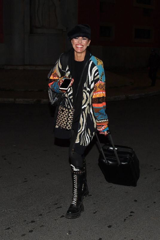 BIANCA GUACCERO Leaves Rai Studios in Rome 11/02/2024