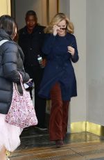 BONNIE HUNT Leaves NBC Studios in New York 11/12/2024
