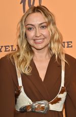 BRANDI CYRUS at Yellowstone Season 5 Part 2 Premiere at Museum of Modern Art in New York 11/07/2024
