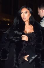 BRE TIESI Arrives at Sheesh Mayfair on Her First Trip to UK in London 11/22/2024