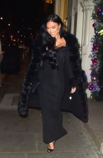 BRE TIESI Arrives at Sheesh Mayfair on Her First Trip to UK in London 11/22/2024