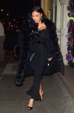 BRE TIESI Arrives at Sheesh Mayfair on Her First Trip to UK in London 11/22/2024