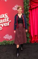 BRITT ROBERTSON at The Best Christmas Pageant Ever Premiere at The Grove in Los Angeles 11/02/2024