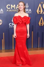 BRONWYN KEITH-HYNES at 58th Annual CMA Awards at Bridgestone Arena in Nashville 11/20/2024