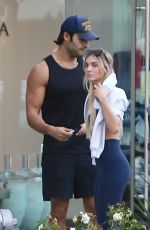 BROOKE IRVINE and Sam Asghari Out in Beverly Hills 11/09/2024