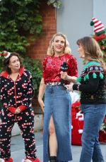 BUSY PHILLIPPS Filming Her QVC Show in New York 11/09/2024