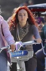CAHAPPELL ROAN Riding City Bikes with Firends at Central Park in New York 11/01/2024