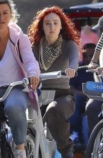 CAHAPPELL ROAN Riding City Bikes with Firends at Central Park in New York 11/01/2024
