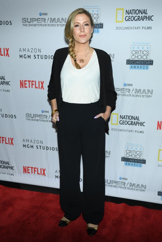 CAITRIN ROGERS at 9th Annual Critics Choice Documentary Awards in New York 11/10/2024