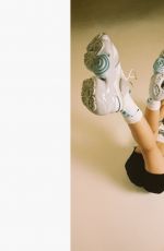 CAMILA CABELLO for Grounds Moopie X Camila Cabello Blue Hour Shoe Campaign, November 2024