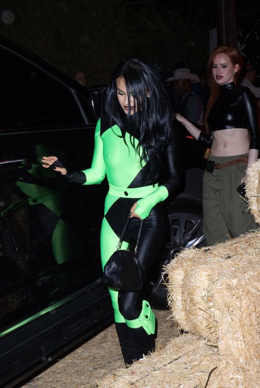 CAMILA MENDES and LILI REINHART Arrives at Vas Morgan’s Halloween Party in Los Angeles 10/31/2024