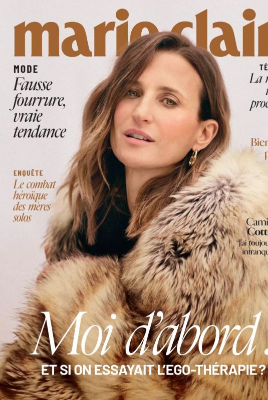 CAMILLE COTTIN in Marie Claire France, December 2024
