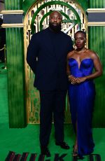 CANDICE BRATHWAITE at Wicked: Part One Premiere at Royal Festival Hall in London 11/18/2024