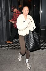 CARA SANTANA Out for Dinner with Shannon Leto in Los Angeles 11/06/2024