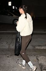 CARA SANTANA Out for Dinner with Shannon Leto in Los Angeles 11/06/2024