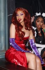 CARDI B and HENNESSY CAROLINA Hosts a Halloween Party at Doux in New York 10/31/2024