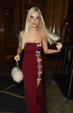 CARLA HOWE Arrives at Landmark Hotell in London 11/10/2024