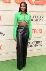 CARLACIA GRANT at Poguelandia: An Outer Banks Season 4 Part 2 Experience in Santa Monica 11/02/2024