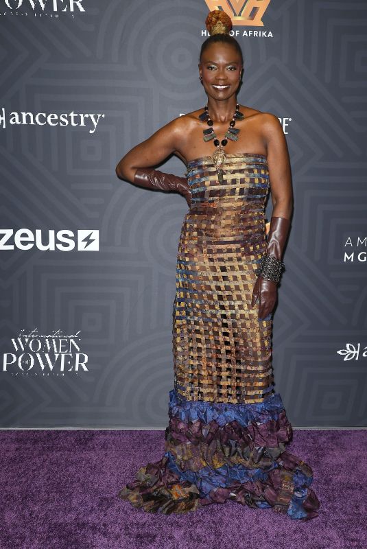 CAROLINE WANGA at Koshie Mills & Heirs of Afrika Present 7th Annual International Women of Power Awards in Los Angeles 11/24/2024