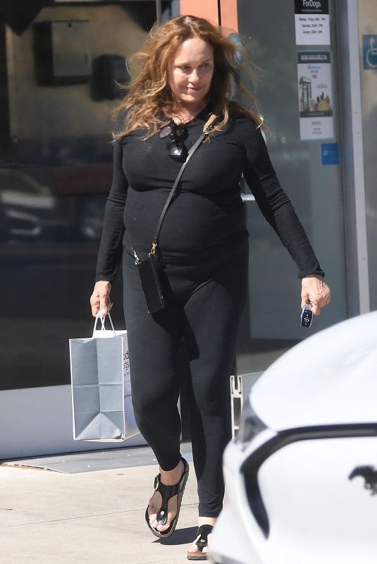 CATHERINE BACH Out Shopping in Los Angeles 11/17/2024