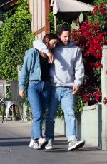 CAYLEE COWAN and Casey Affleck at All Time Cafe in Los Feliz 11/06/2024