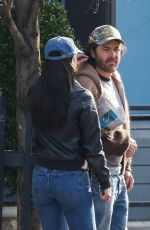 CAYLEE COWAN and Casey Affleck Out in New York 11/17/2024