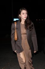 CAYLEE COWAN Arrives at Chateau Marmont in West Hollywood 11/02/2024