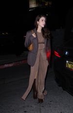 CAYLEE COWAN Arrives at Chateau Marmont in West Hollywood 11/02/2024