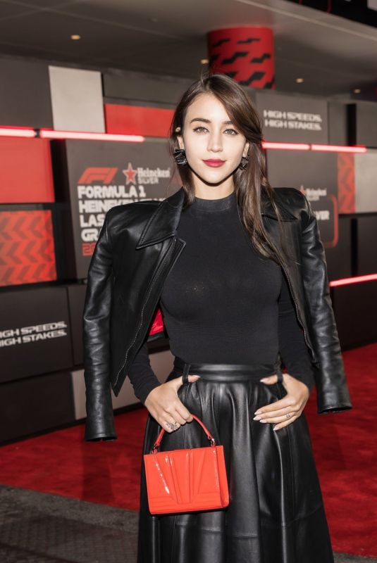 CAYLEE COWAN at F1 Grand Prix of Las Vegas 11/23/2024