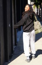 CHANDLER KINNEY Leaves Dancing With the Stars Rehearsals in Los Angeles 10/31/2024