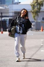 CHANDLER KINNEY Leaves Dancing With the Stars Rehearsals in Los Angeles 10/31/2024