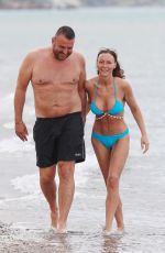 CHANELLE HAYES in a Blue Bikini at a Beach in Greece 11/02/2024