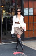 CHARLI XCX Leaves Bowery Hotel for a Day in New York 11/14/2024