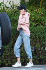 CHARLIZE THERON Arrives at San Vicente Bungalows in West Hollywood 11/11/2024