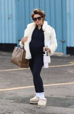CHARLOTTE DAWSON Leaves Panto Rehearsals in Blackpool 11/16/2024