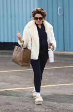 CHARLOTTE DAWSON Leaves Panto Rehearsals in Blackpool 11/16/2024