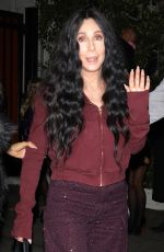 CHER and JESSE JO STARK Leaves Kendall Jenner