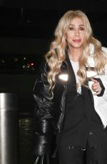 CHER Arrives at JFK Airport in New York City 11/22/2024