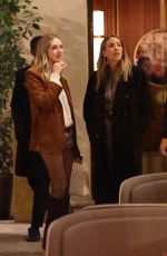 CHIARA FERRAGNI and ALICE CAMPELLO Out for Dinner at Beefbar in Milan 11/05/2024