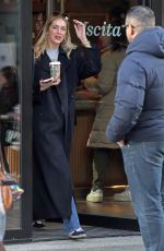 CHIARA FERRAGNI Out for Coffee at Starbucks in Milan 11/27/2024