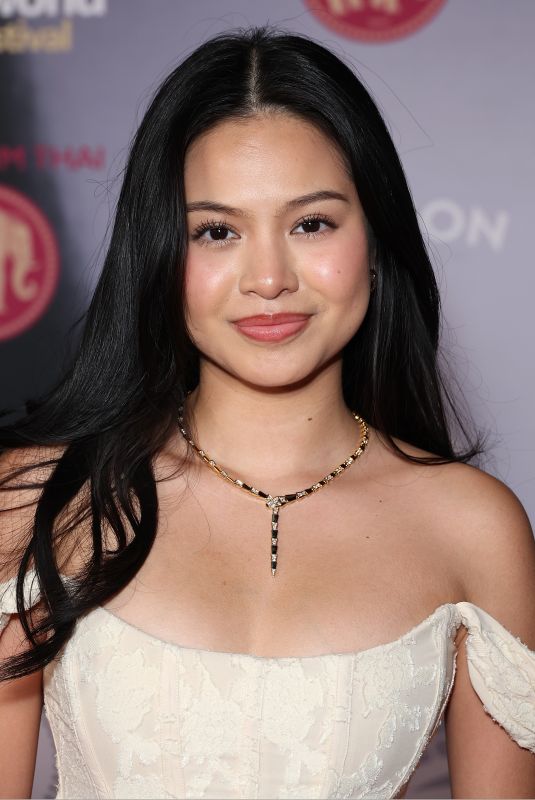 CHLOE CZULEIGHKA GALI PAREDES at Asian World Film Festival Premiere of Hello, Love, Again at Culver Theater in Culver City 11/20/2024