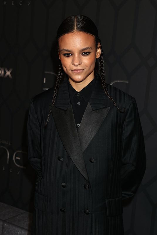 CHLOE LEA at Dune: Prophecy Premiere Afterparty in New York 10/30/2024